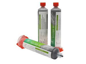 Solder Paste (Syringe Packing and Bottle Packing)